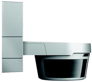 Détecteur de mouvement AP ABB MasterLINE 280° argent +télécomm.