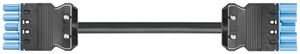 Verlängerung Wieland GST18i5 5×1.5mm² 250V+n.SELV 16A 2m blau Stecker-Buchse Cca
