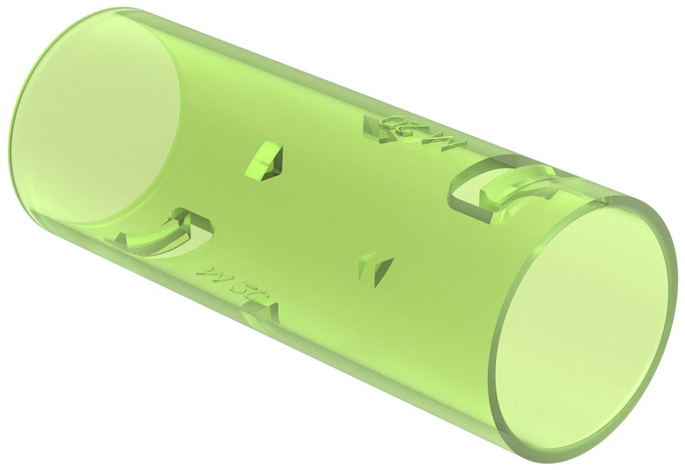 Verbindungsmuffe Spotbox M20 grün transparent