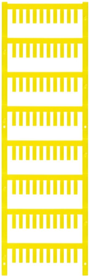 Marqueur de conducteur Weidmüller MultiCard SFR p.Ø1.7…3.5mm 12×5.8mm PA66 jaune