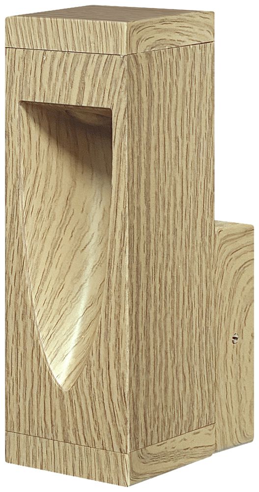 Applique LED LEDVANCE SMART+ Trunk 7.5W 180lm 3000K RGBW IP44 VAR bois