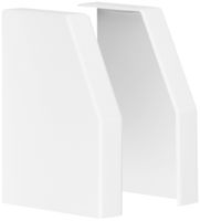 Endkappe tehalit RK 150×110mm reinweiss