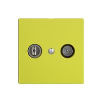 UP-TV-R-Dose EDIZIOdue 19dB lemon Breitbanddose 5…2000MHz, F