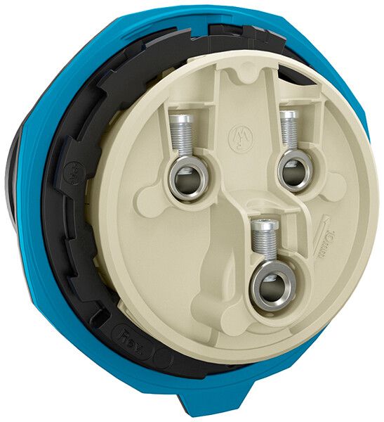 Stecker CEE NEO 3P 16A 200…250V 6h rot IP54 Schraubklemme