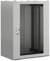 Netzwerkschrank 19" Rittal TX Sichttür, Dachblech, 800×1200×800mm