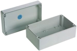 Scatola AP Woertz Lithos 240×160×90mm grigio chiaro IP65 policarbonato