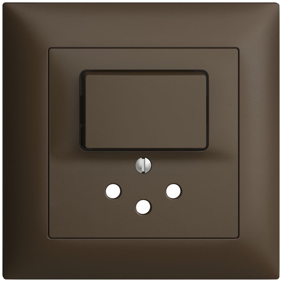 Kit frontale INC EDIZIOdue coffee 88×88mm T12 con shutter