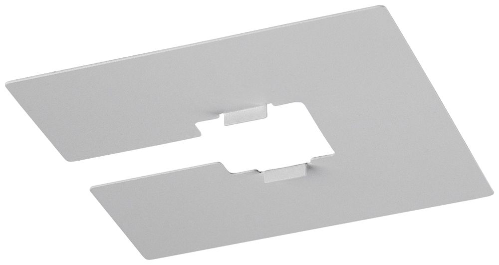 Abdeckung SLV Stahl 100×100×0.4mm grau