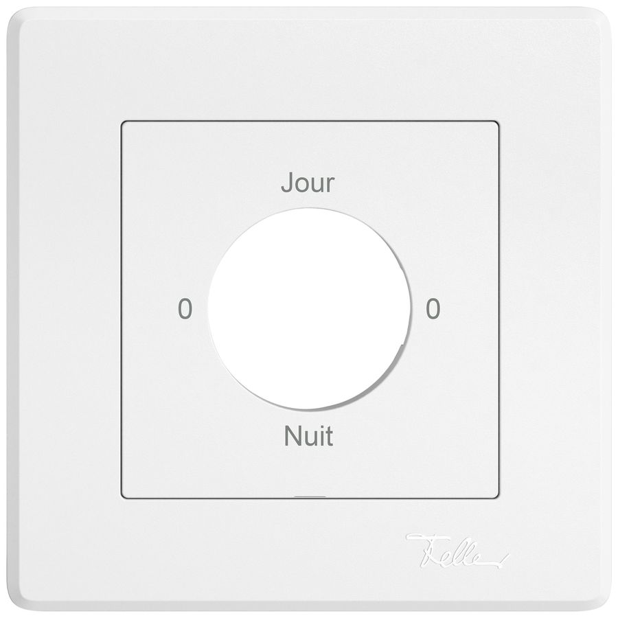 Kit de montage ENC EDIZIO.liv SNAPFIX® p.interr.rot.a.ser.0-Jour-0-Nuit bc