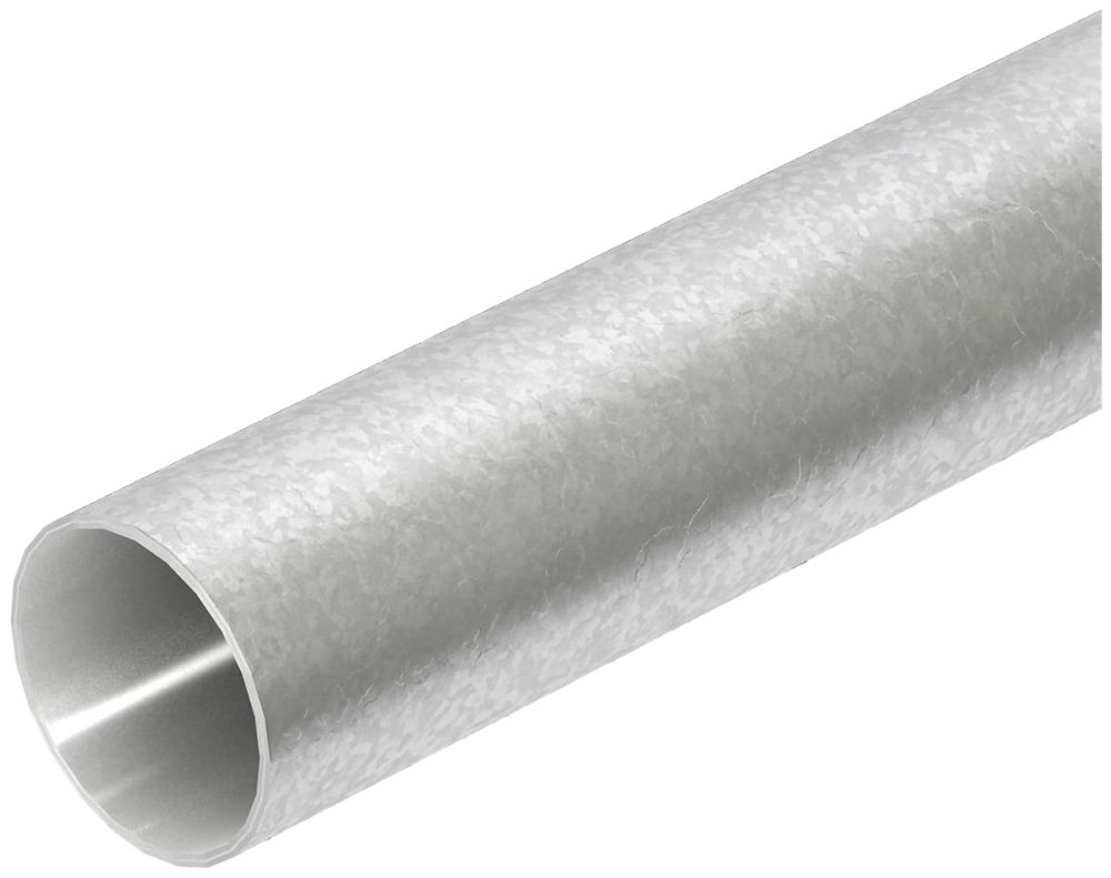 Tube acier Bettermann M16 sans filetage zingué au feu