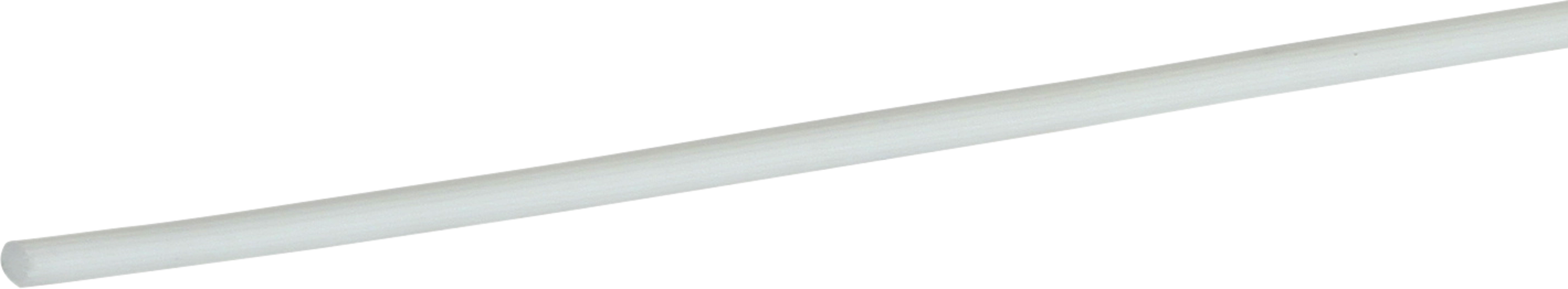 Gaine isolante 250°C Ø interne 4.0mm, nature, 1m