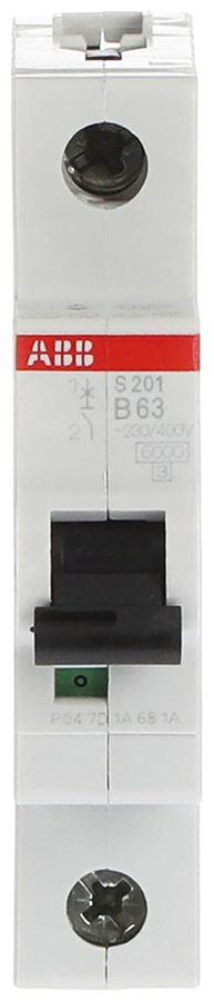 Leitungsschutzschalter ABB S201-B63 63A B 6kA