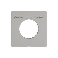 Montageset EDIZIO.liv SNAPFIX® f.Schwenkt.m.Schloss Acceso → ← Spento hgu