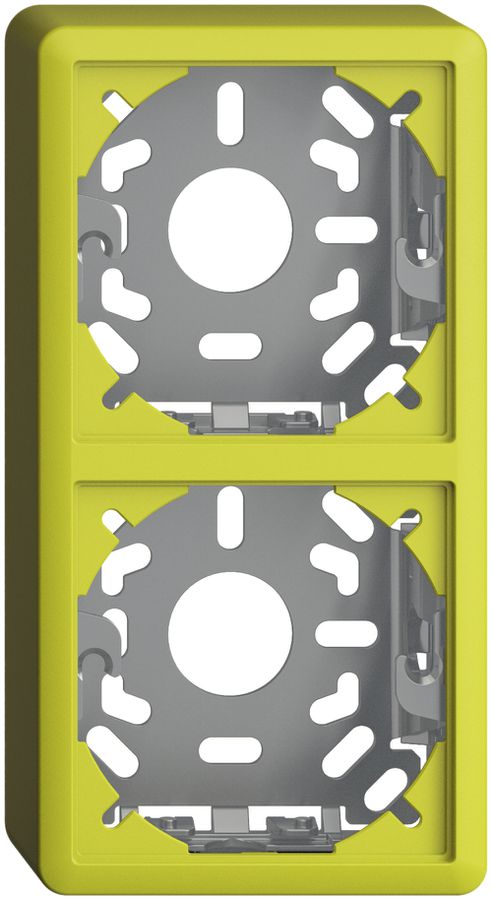 Capot avec plaque de base 2×39mm pour combinaison FX vertical/horizontal lemon