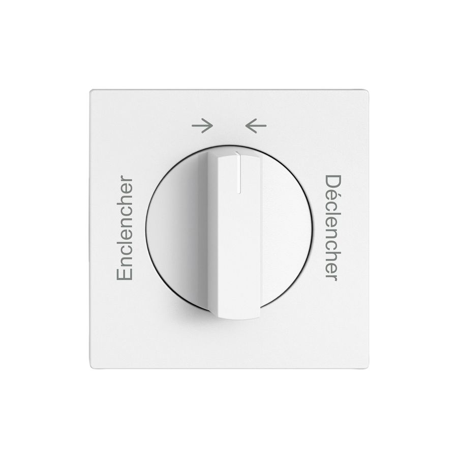 Montageset EDIZIO.liv SNAPFIX® f.Schwenktaster m.Griff Encl.→ ← Décl.ws