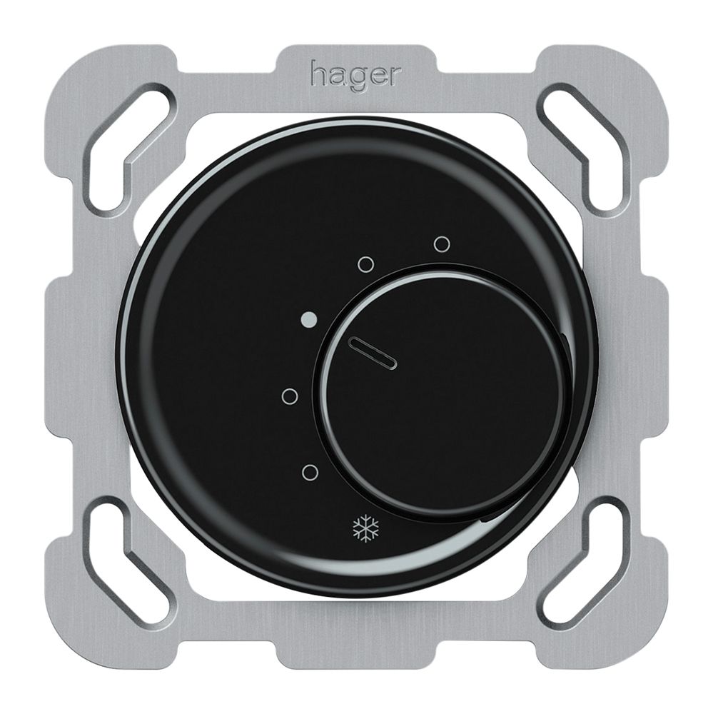 UP-Raumthermostat origin 230VAC 5…30°C 10A schwarz