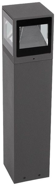 LED-Pollerleuchte DOTLUX WAY 15W 800lm 830 IP65 550mm anthrazit