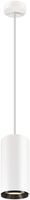 Luminaire suspendu LED SLV NUMINOS PD PHASE XL 36W 3210lm 3000K 60° blanc/noir