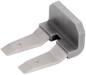 Contact de pontage transversal WAGO isolé, 50mm² gris