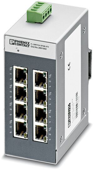 Switch FL SFNB 8×RJ45 10/100 MBit/s