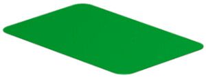 Gerätemarkierer Weidmüller MultiMark SM selbstklebend 18×27mm Polyester grün