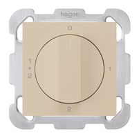 Interruttore rotativo INC kallysto 1/1L beige con manopola