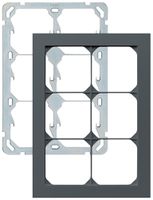 UP-Kopfzeile kallysto.pro 3×2 anthrazit vertikal