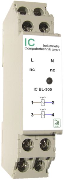 REG-Heizungsaktor digitalSTROM IC-BL-300, 2-Kanal, max. 20W, 1TE