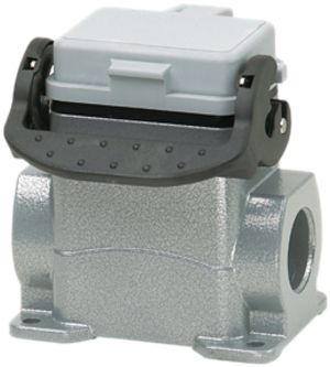 Boîtier d'embase Walther PROCON P711706MS, raccord 2×M20, couvercle, H=53mm, Al