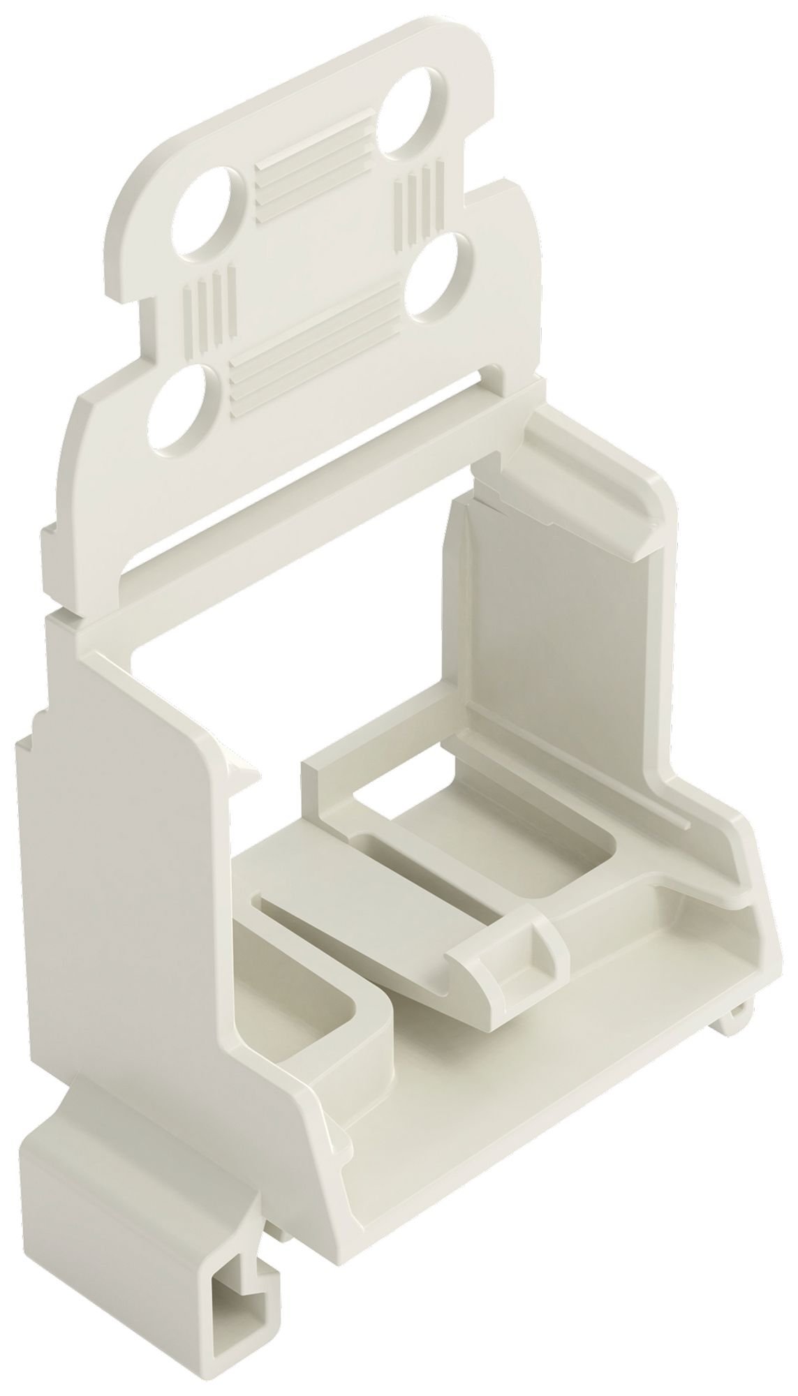 Adaptateur de fixation WAGO a.décharge de traction p.10×4mm² DIN35 Ex grc