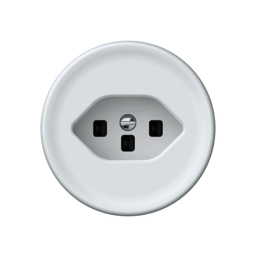 Steckdose origin 1×Typ 23 16A 230V 60×60mm weiss