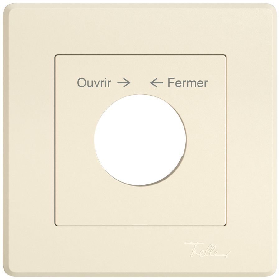 UP-Montageset EDIZIO.liv SNAPFIX® f.Schwenktaster m.Schloss Ouvrir → ← Fermer cr