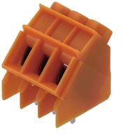 Morsetto circuito stampato WM LP 5.00 2L 135° pin a sald.3.2mm vite staffa 6mm²