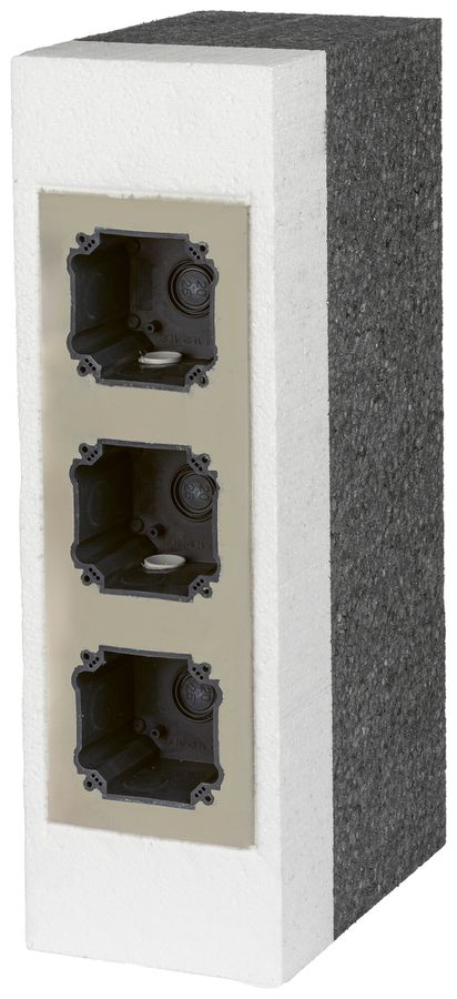 Geräteträger mit Einlasskasten Gr.I-I-I NUP/E 160…200mm