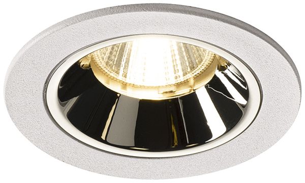 LED-Downlight SLV NUMINOS S 8.6W 700lm 3000K 20° DIM Ø80×52mm ws/Cr
