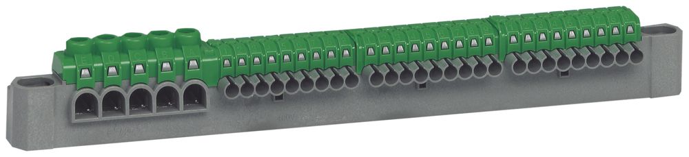 Klemmenschiene Legrand PE 227mm