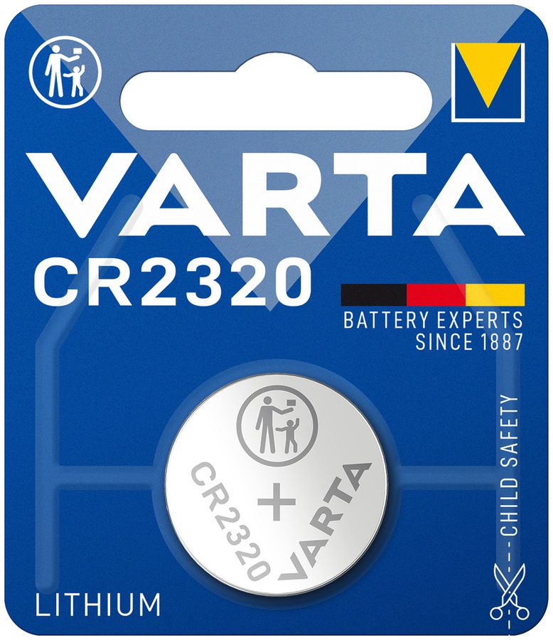 Knopfzelle Lithium VARTA Electronics CR2320 3V Blister à 1 Stück