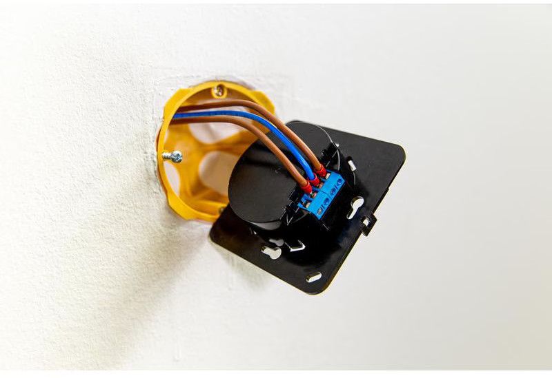 Shelly Android Wall Display black Touchscreen, Scenen, Steuern von Geräten