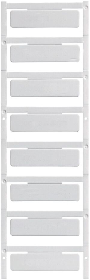 Marcatore per apparecchi Weidmüller MultiCard CC autoadesiva 15×60mm PA66 bianco