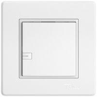 UP-Universaltaster EDIZIO.liv UNI SNAPFIX® 5…48V m.LED blau 1× 1-Tbed.ws