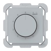 UP-Raumthermostat kallysto An/Aus 230VAC 4A 77×77mm grau