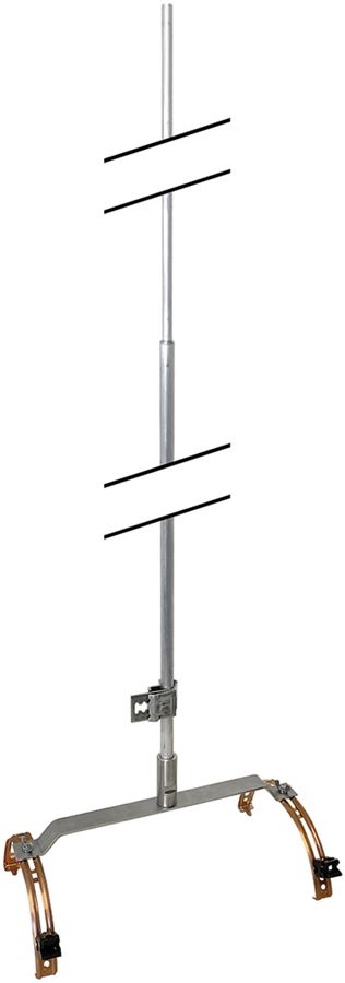 Fangstange Flury FL 81 Al L=2000mm Ø10…16mm für Firstziegel