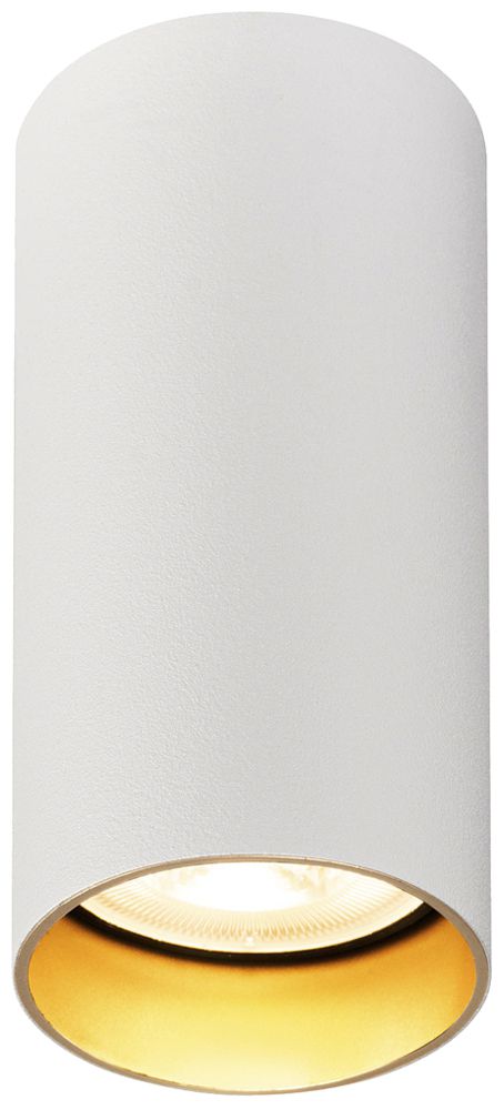 Deckenleuchte SLV KAMI GU10 1×10W DIM Ø55×120mm weiss/gold