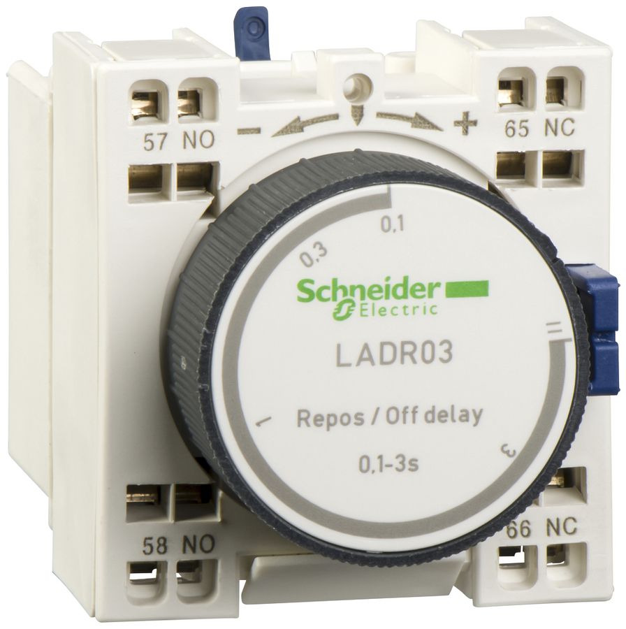 Zeitschaltblock Schneider Electric LADT43 ansprechverzögert TeSys