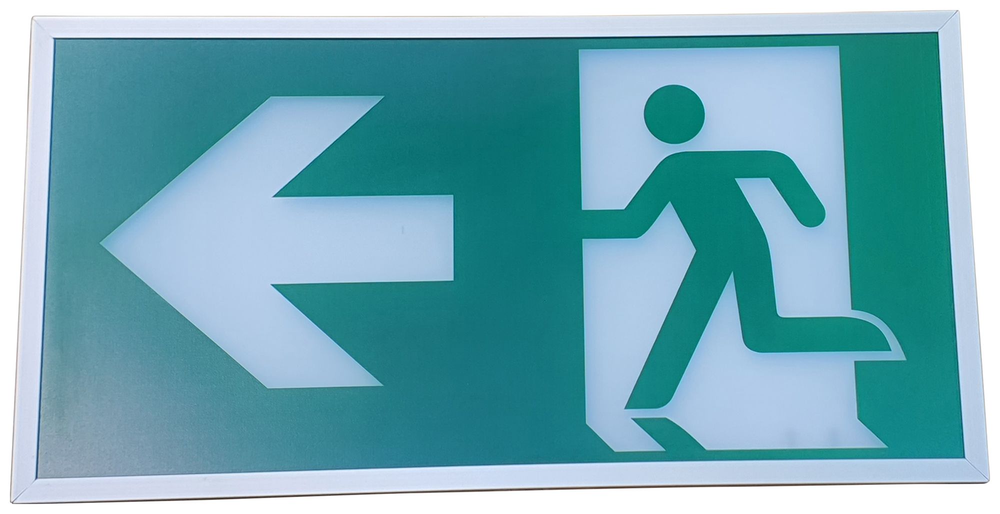 LED-Rettungszeichenleuchte Candelux CSA IP40 bat 1h BS DS ST Pfeil links