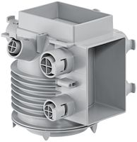 Einbaugehäuse HSB Lumina ohne Tunnel, zum Einbetonieren, halogenfrei