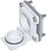 Platine INC Dätwyler, distance de fixation 26.6 mm, a.module MS-C6a Cat.6a