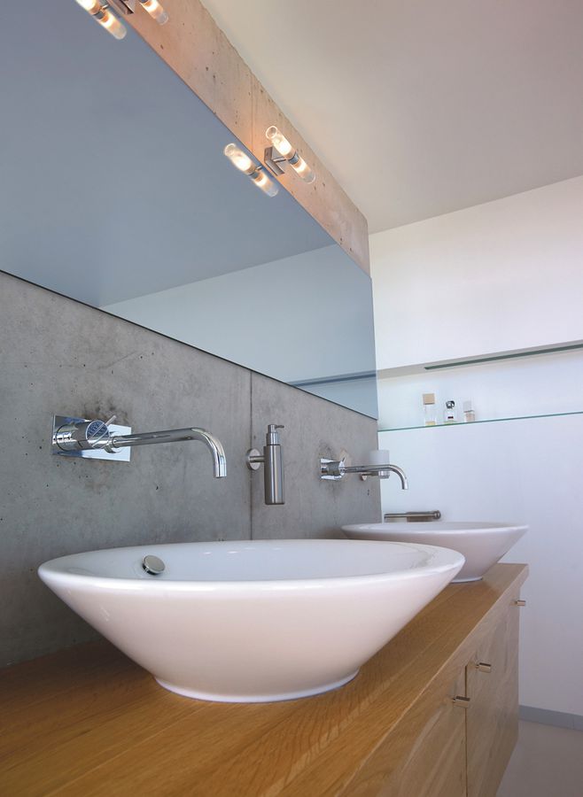 Applique pour miroir SLV MIBO WALL UP-DOWN, 2×G9 25W IP21 chromé