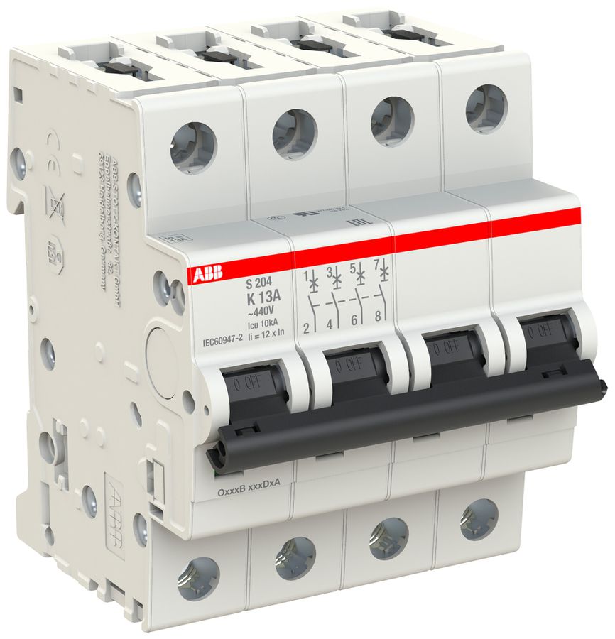 Leitungsschutzschalter ABB S204-K13 13A 6kA