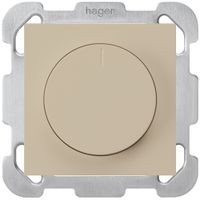 UP-Drehdimmer Universal Hager kallysto 20…400W/VA beige